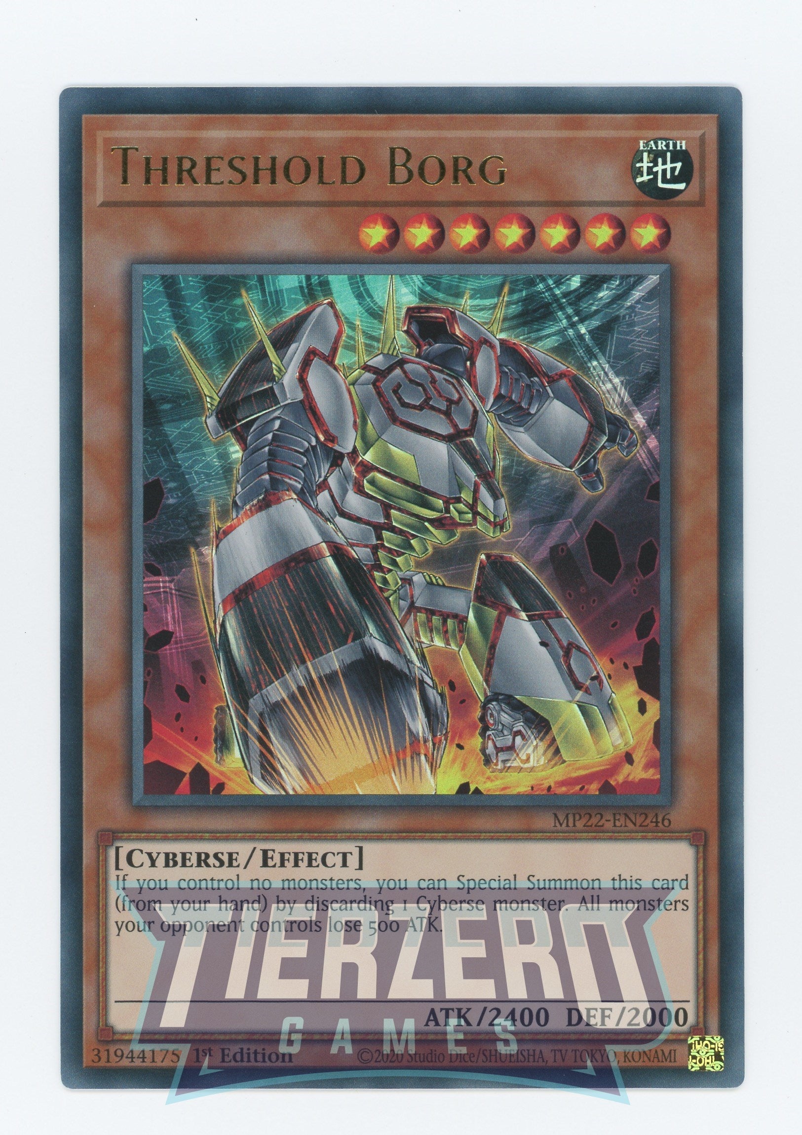 MP22-EN246 - Threshold Borg - Ultra Rare - Effect Monster - Mega Pack 2022