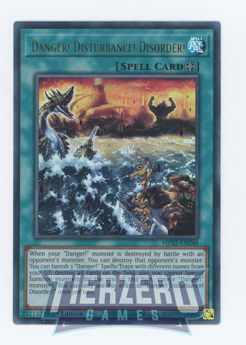MP22-EN248 - Danger! Disturbance! Disorder! - Ultra Rare - 2022 Tin of the Pharaoh's Gods