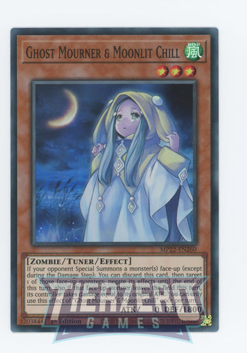 MP22-EN260 - Ghost Mourner & Moonlit Chill - Super Rare - 2022 Tin of the Pharaoh's Gods