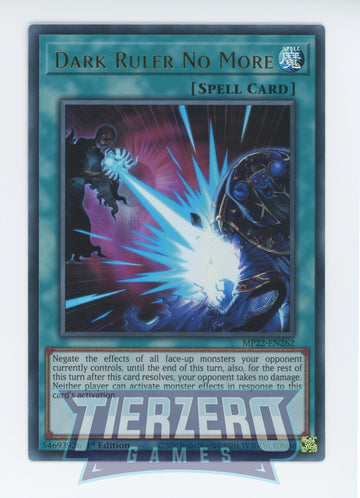 MP22-EN262 - Dark Ruler No More - Ultra Rare - 2022 Tin of the Pharaoh's Gods