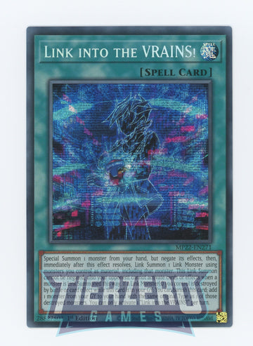 MP22-EN271 - Link into the VRAINS! - Secret Rare - 2022 Tin of the Pharaoh's Gods