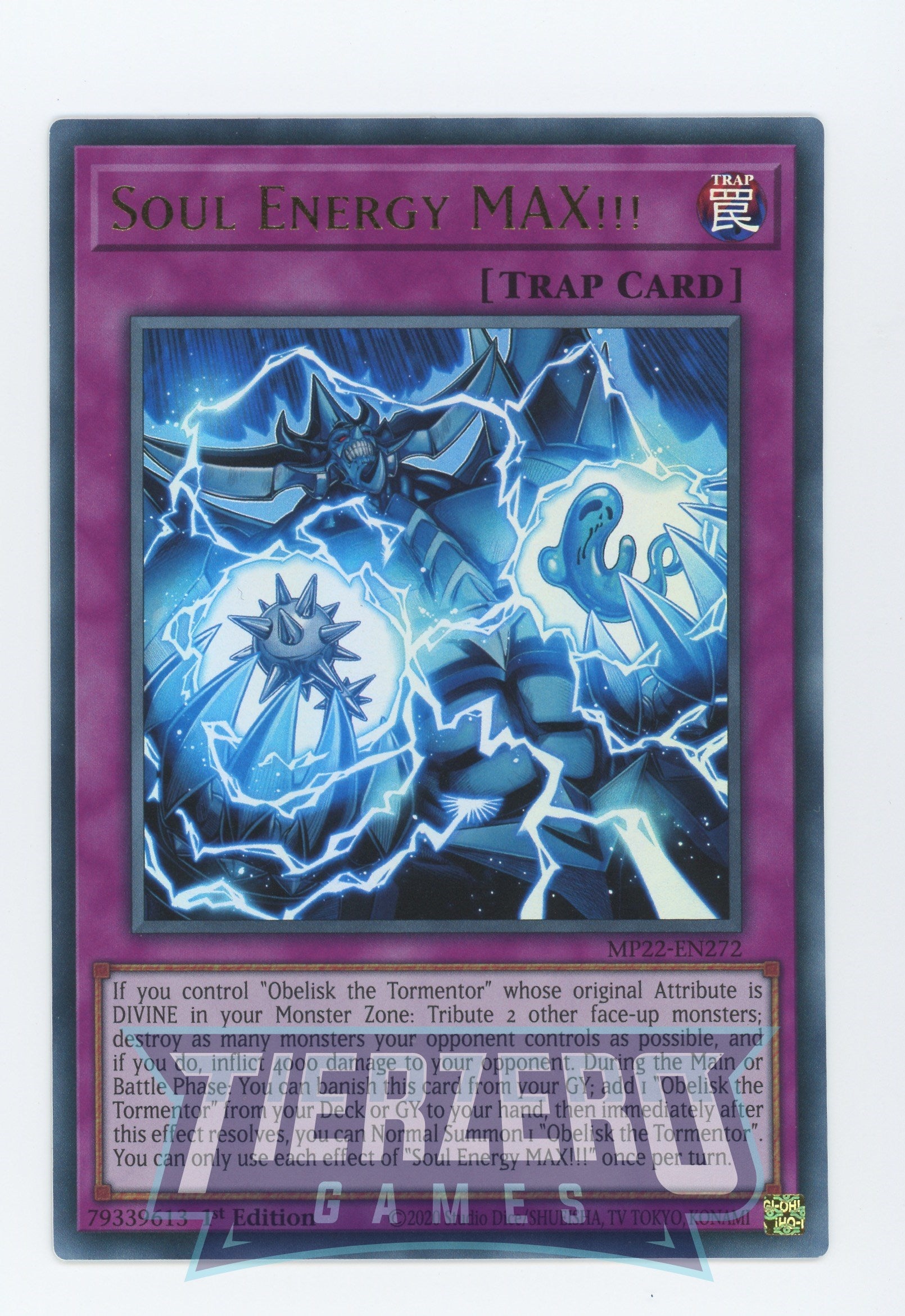 MP22-EN272 - Soul Energy MAX!!! - Ultra Rare - Normal Trap - Mega Pack 2022