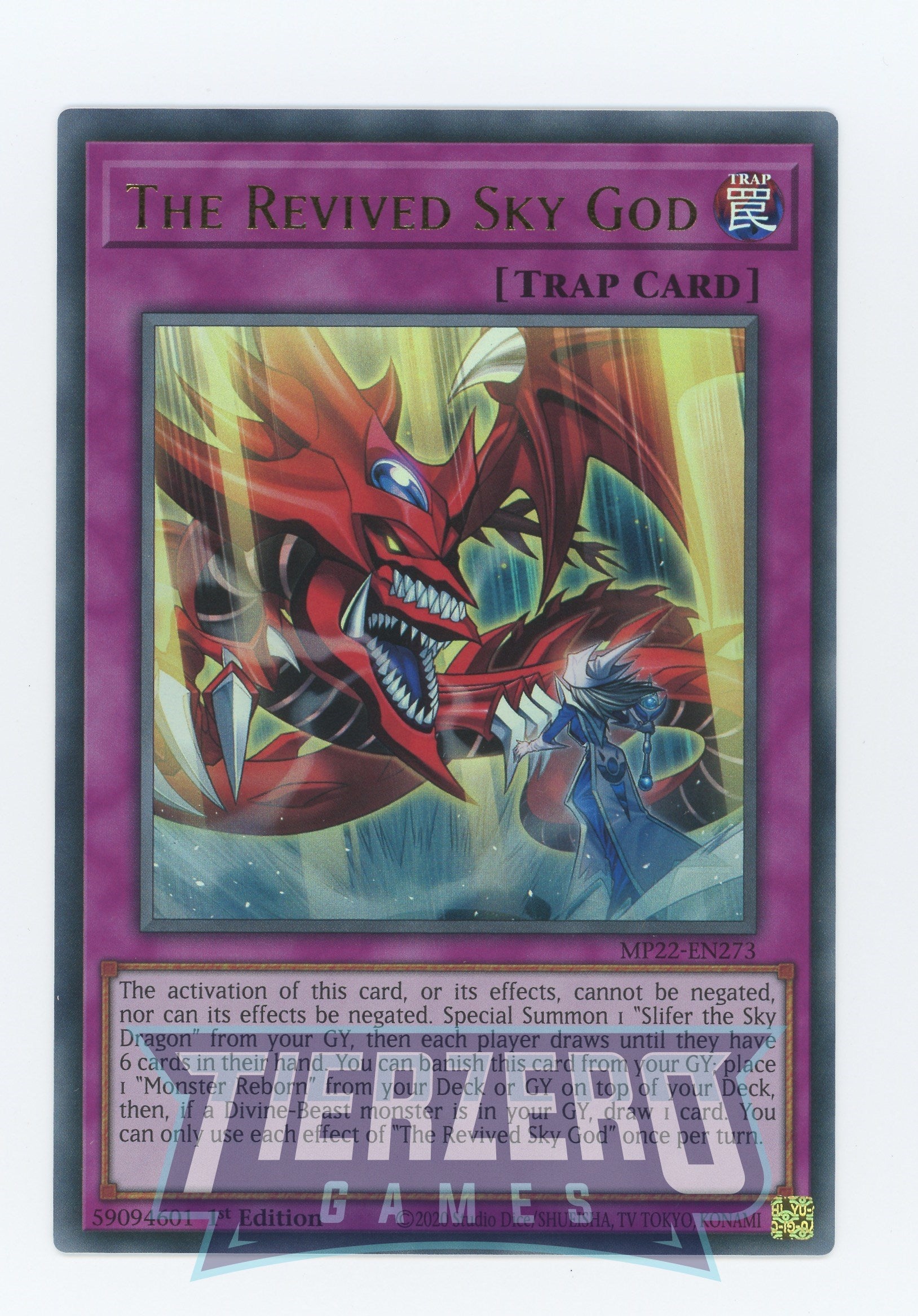 MP22-EN273 - The Revived Sky God - Ultra Rare - Normal Trap - Mega Pack 2022