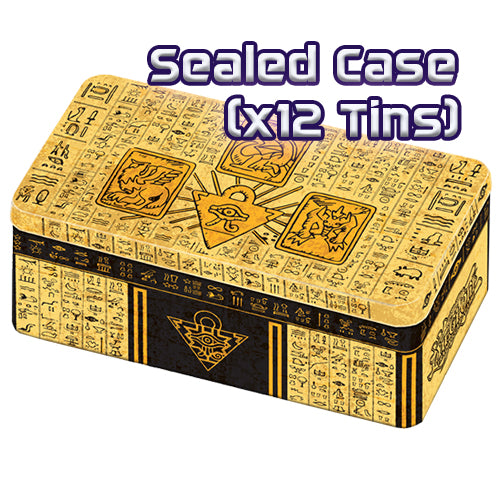 Yugioh 2022 Collector Tin of the Pharoahs Gods Case (12x Tins)