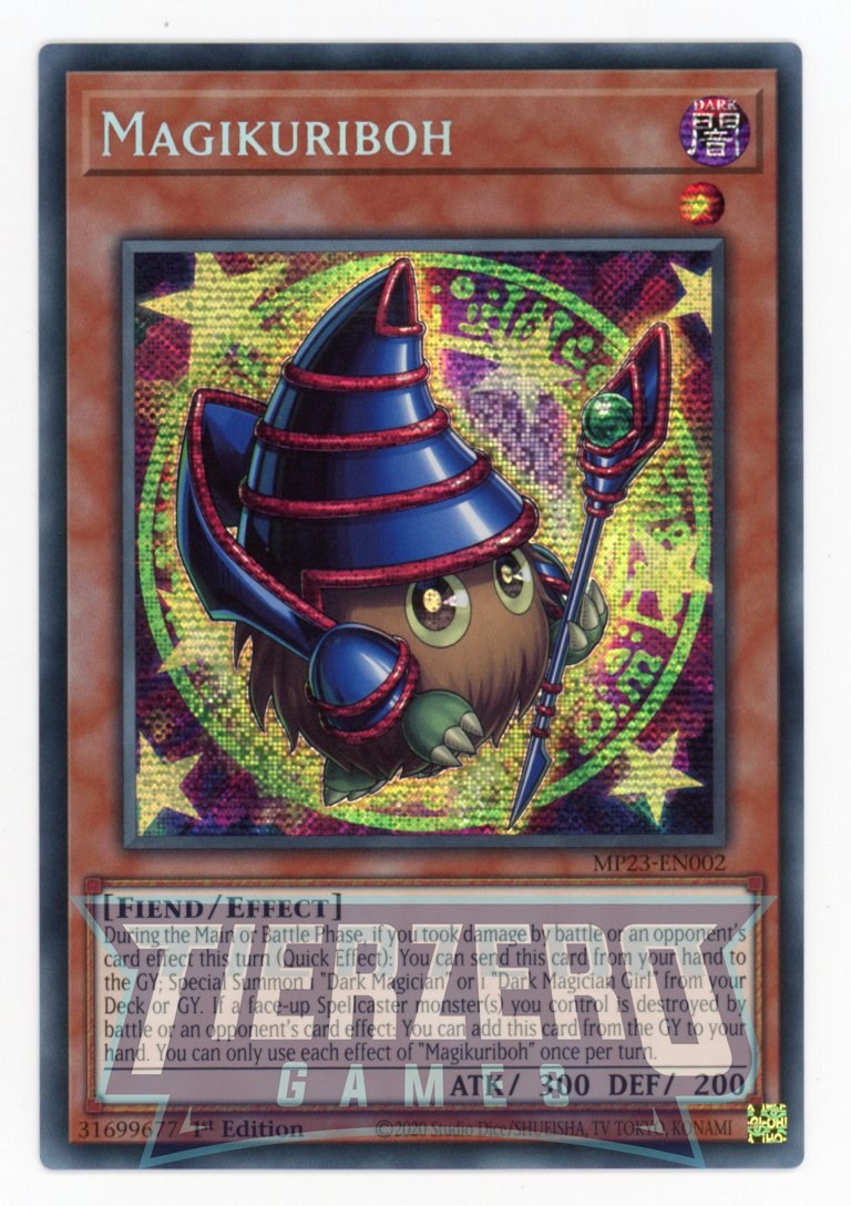 MP23-EN002 - Magikuriboh - Prismatic Secret Rare - Effect Monster - 25th Anniversary Duelist Heroes Tin