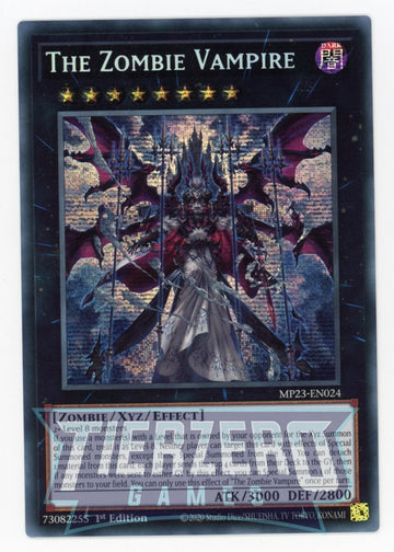 MP23-EN024 - The Zombie Vampire - Secret Rare - 25th Anniversary Tin: Dueling Heroes Mega Pack
