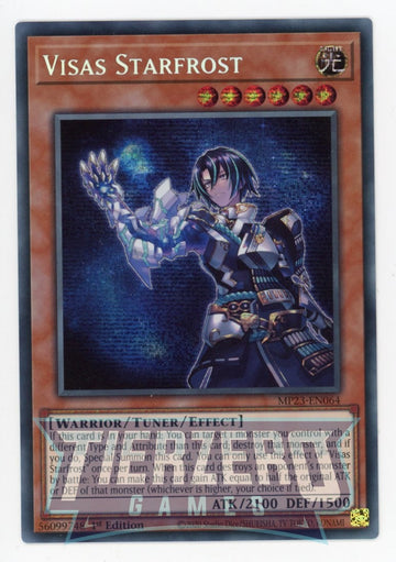 MP23-EN064 - Visas Starfrost - Secret Rare - 25th Anniversary Tin: Dueling Heroes Mega Pack