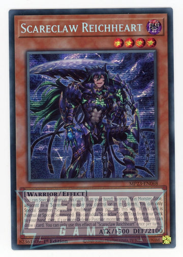MP23-EN068 - Scareclaw Reichheart - Secret Rare - 25th Anniversary Tin: Dueling Heroes Mega Pack