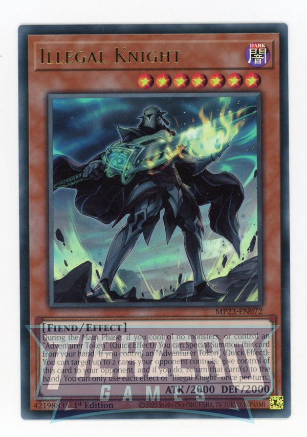 MP23-EN072 - Illegal Knight - Ultra Rare - Effect Monster - 25th Anniversary Duelist Heroes Tin