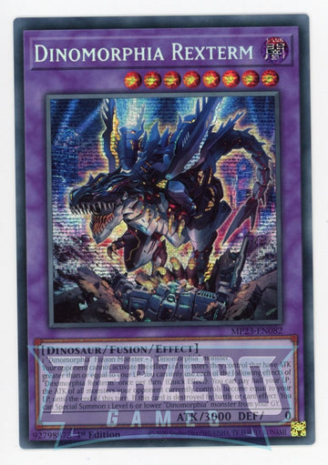 MP23-EN082 - Dinomorphia Rexterm - Secret Rare - 25th Anniversary Tin: Dueling Heroes Mega Pack