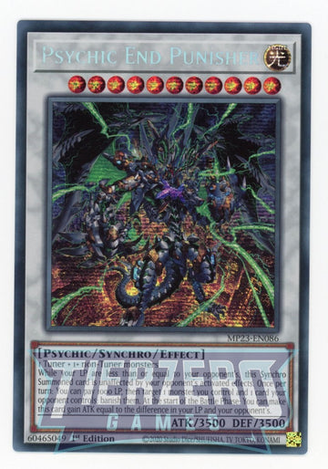 MP23-EN086 - Psychic End Punisher - Secret Rare - 25th Anniversary Tin: Dueling Heroes Mega Pack