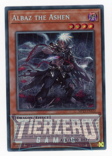 MP23-EN122 - Albaz the Ashen - Secret Rare - 25th Anniversary Tin: Dueling Heroes Mega Pack