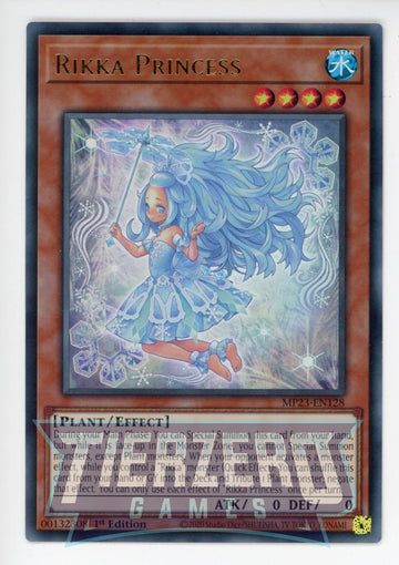 MP23-EN128 - Rikka Princess - Ultra Rare - 25th Anniversary Tin: Dueling Heroes Mega Pack