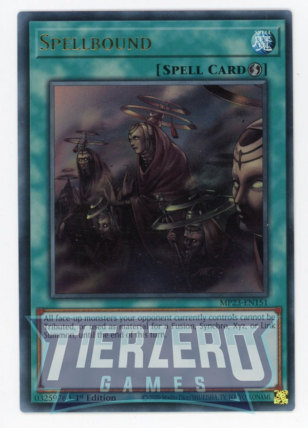 MP23-EN151 - Spellbound - Ultra Rare - Quick-Play Spell - 25th Anniversary Duelist Heroes Tin