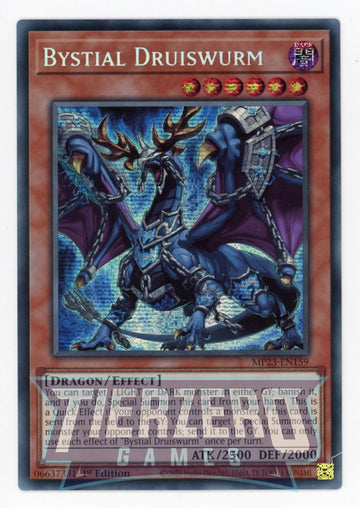 MP23-EN159 - Bystial Druiswurm - Secret Rare - 25th Anniversary Tin: Dueling Heroes Mega Pack