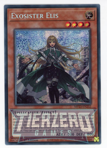 MP23-EN252 - Exosister Elis - Secret Rare - 25th Anniversary Tin: Dueling Heroes Mega Pack
