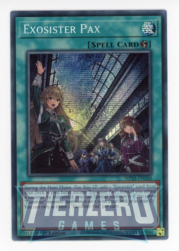 MP23-EN260 - Exosister Pax - Secret Rare - 25th Anniversary Tin: Dueling Heroes Mega Pack