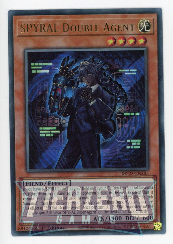 MP23-EN283 - SPYRAL Double Agent - Ultra Rare - Effect Monster - 25th Anniversary Duelist Heroes Tin