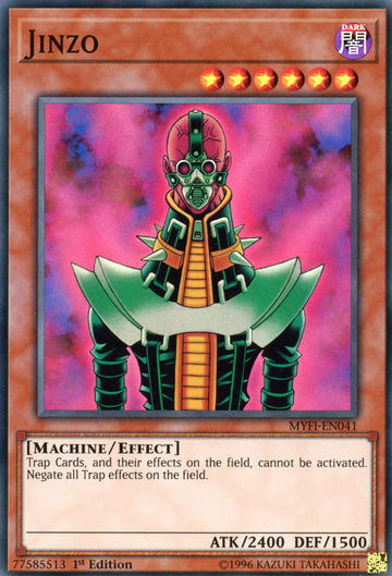 MYFI-EN041 - Jinzo - Super Rare - Mystic Fighters - 1st Edition