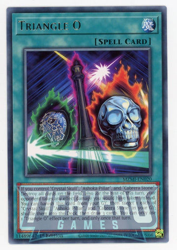 MZMI-EN020 - Triangle O - Rare - Maze of Millennia