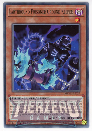 MZMI-EN027 - Earthbound Prisoner Ground Keeper - Rare - Maze of Millennia