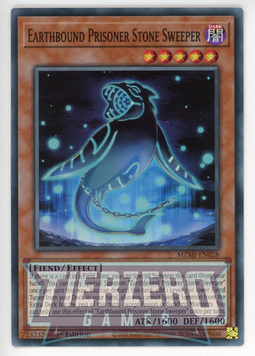 MZMI-EN028 - Earthbound Prisoner Stone Sweeper - Super Rare - Maze of Millennia