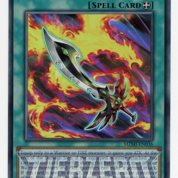MZMI-EN036 - Phoenix Gearblade - Super Rare - Equip Spell