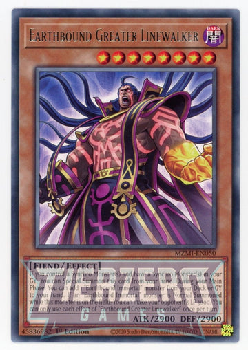 MZMI-EN050 - Earthbound Greater Linewalker - Rare - Maze of Millennia