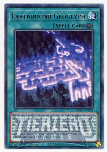 MZMI-EN052 - Earthbound Geoglyph - Rare - Maze of Millennia