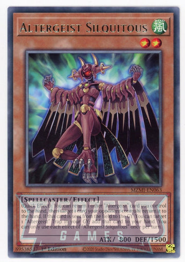 MZMI-EN063 - Altergeist Silquitous - Rare - Maze of Millennia