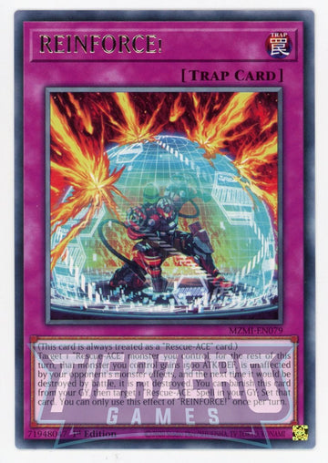 MZMI-EN079 - REINFORCE! - Rare - Maze of Millennia