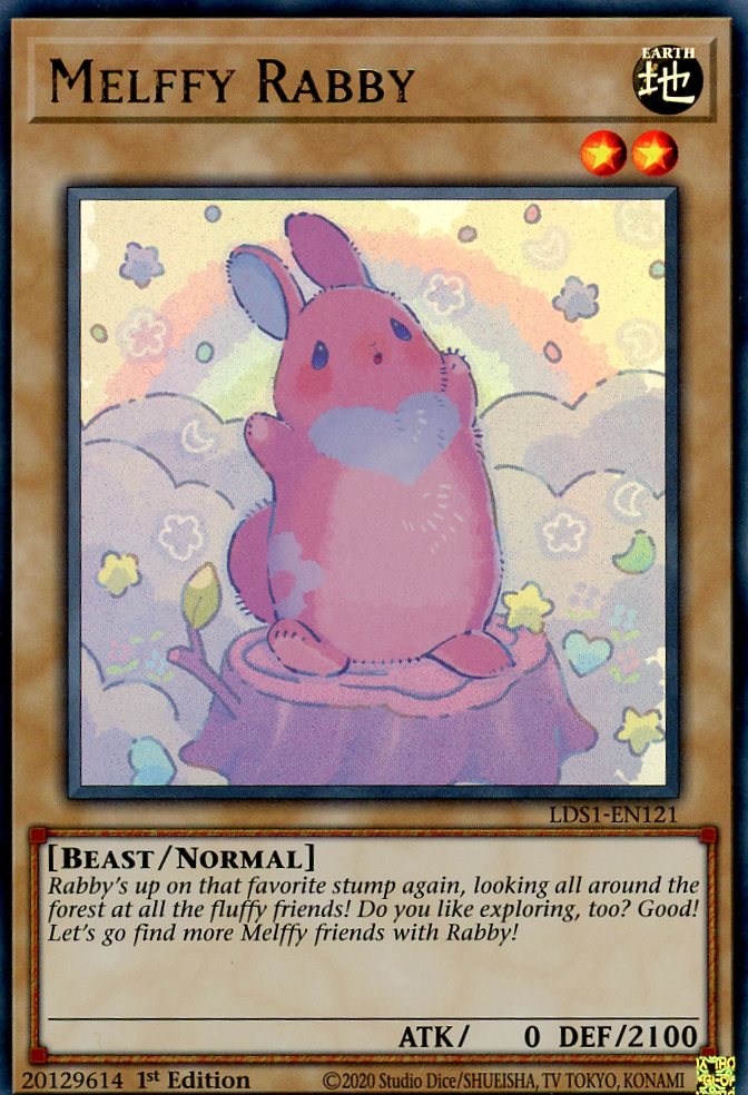 LDS1-EN121 - Melffy Rabby - Ultra Rare - Normal Monster - Legendary Duelists Season 1