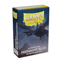 Dragon Shield 60 Midnight Blue Matte Small Sleeves