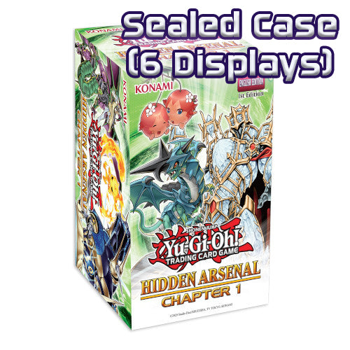 Yugioh Hidden Arsenal Chapter 1 x6 Displays (1x Sealed Case)