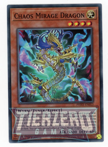PHHY-EN013 - Chaos Mirage Dragon - Super Rare - Photon Hypernova