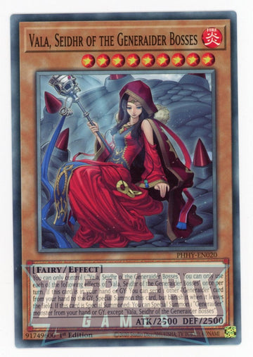 PHHY-EN020 - Vala, Seidhr of the Generaider Bosses - Common - Photon Hypernova