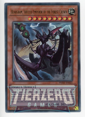 PHHY-EN021 - Beargram, Shelled Emperor of the Forest Crown - Ultra Rare - Photon Hypernova