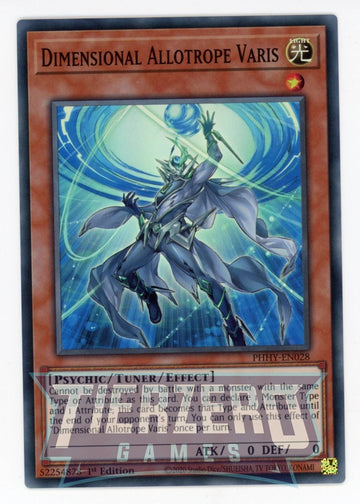 PHHY-EN028 - Dimensional Allotrope Varis - Super Rare - Photon Hypernova