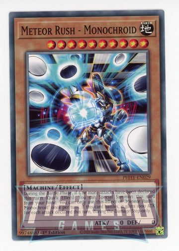 PHHY-EN029 - Meteor Rush - Monochroid - Common - Photon Hypernova