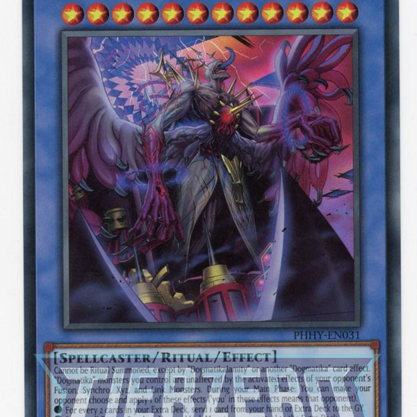 PHHY-EN031 - Dogmatika Alba Zoa - Super Rare - Effect Ritual Monster - PHHY-EN031 - Dogmatika Alba Zoa - Super Rare - Effect Ritual Monster -