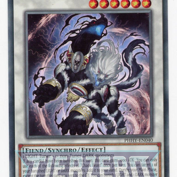 beast warrior synchro monsters PHHY-EN040 - Chaos Beast - Common - Effect Synchro Monster