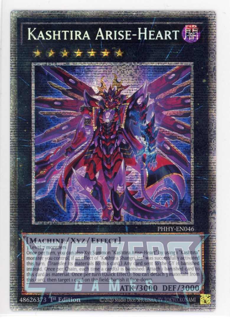 PHHY-EN046 - Kashtira Arise-Heart - Starlight Rare - Effect Xyz Monster - Photon Hypernova