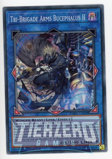 PHHY-EN048 - Tri-Brigade Arms Bucephalus II - Super Rare - Photon Hypernova