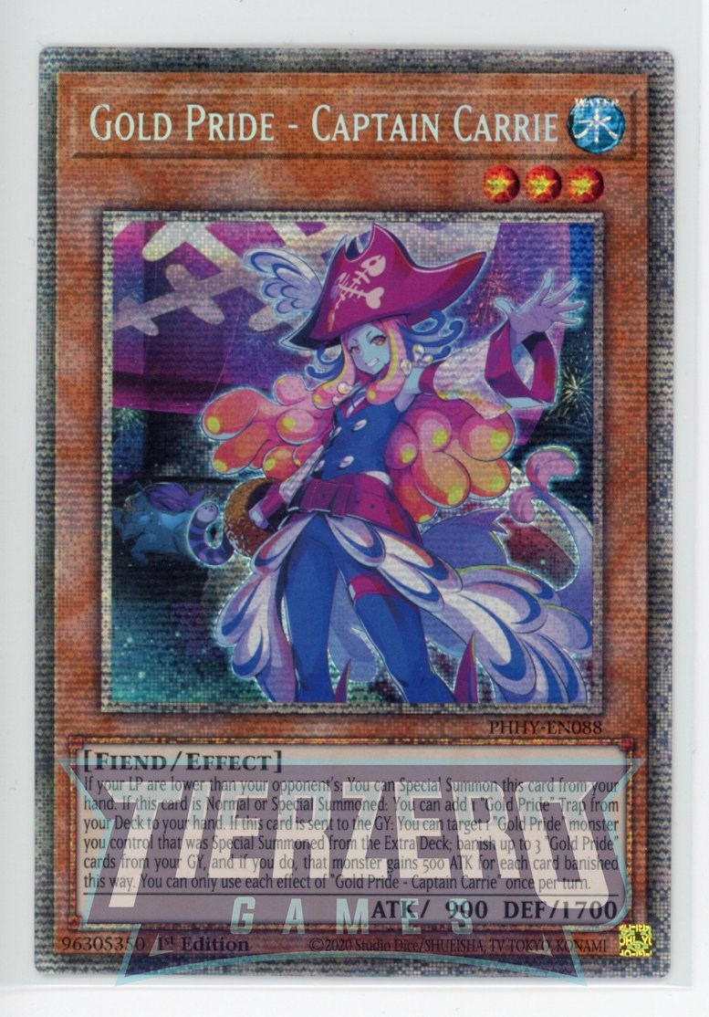 PHHY-EN088 - Gold Pride - Captain Carrie - Starlight Rare - Effect Monster - Photon Hypernova