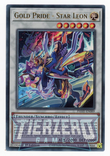 PHHY-EN089 - Gold Pride - Star Leon - Ultra Rare - Photon Hypernova