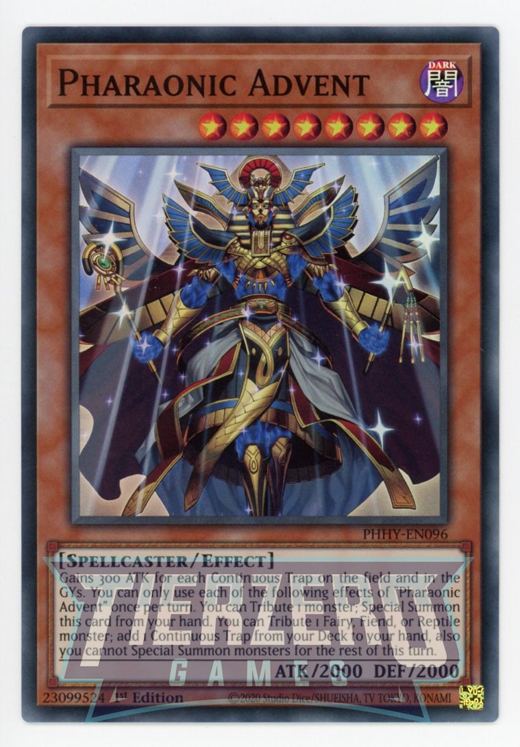 PHHY-EN096 - Pharaonic Advent - Super Rare - Effect Monster - Photon Hypernova