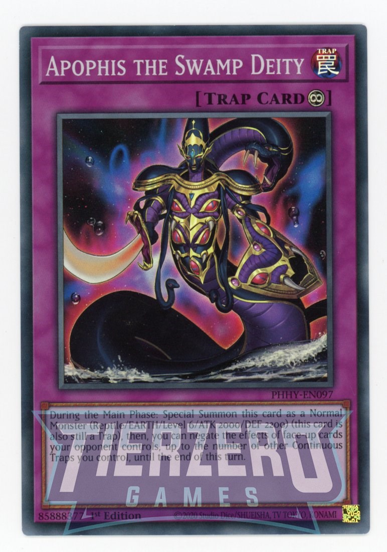PHHY-EN097 - Apophis the Swamp Deity - Super Rare