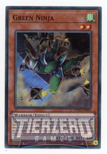 PHHY-EN098 - Green Ninja - Super Rare - Photon Hypernova