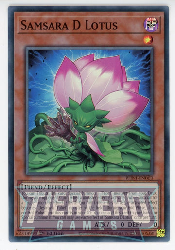 PHNI-EN003 - Samsara D Lotus - Super Rare - Phantom Nightmare
