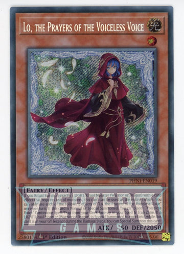 PHNI-EN019 - Lo, the Prayers of the Voiceless Voice - Secret Rare - Phantom Nightmare
